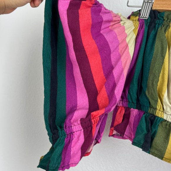 LPA Lelia Crop Trop in Multi Colored Stripe #204 - Picture 8 of 8